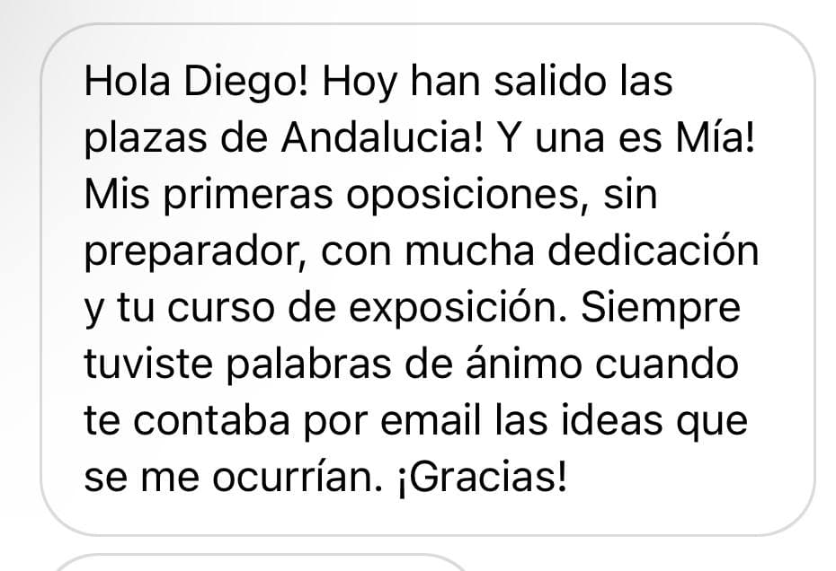 Testimonio 3 del curso Comunica Para Plaza