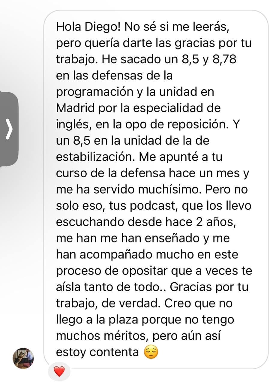 Testimonio 4 del curso Comunica Para Plaza